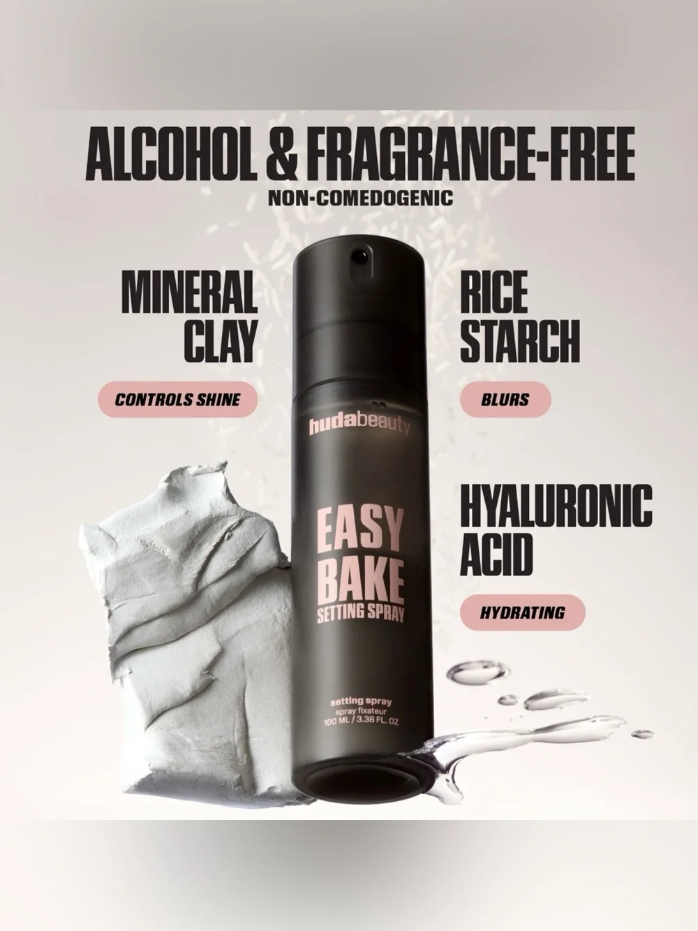 HUDA BEAUTY Easy Bake Setting Spray - 1.1 fl oz